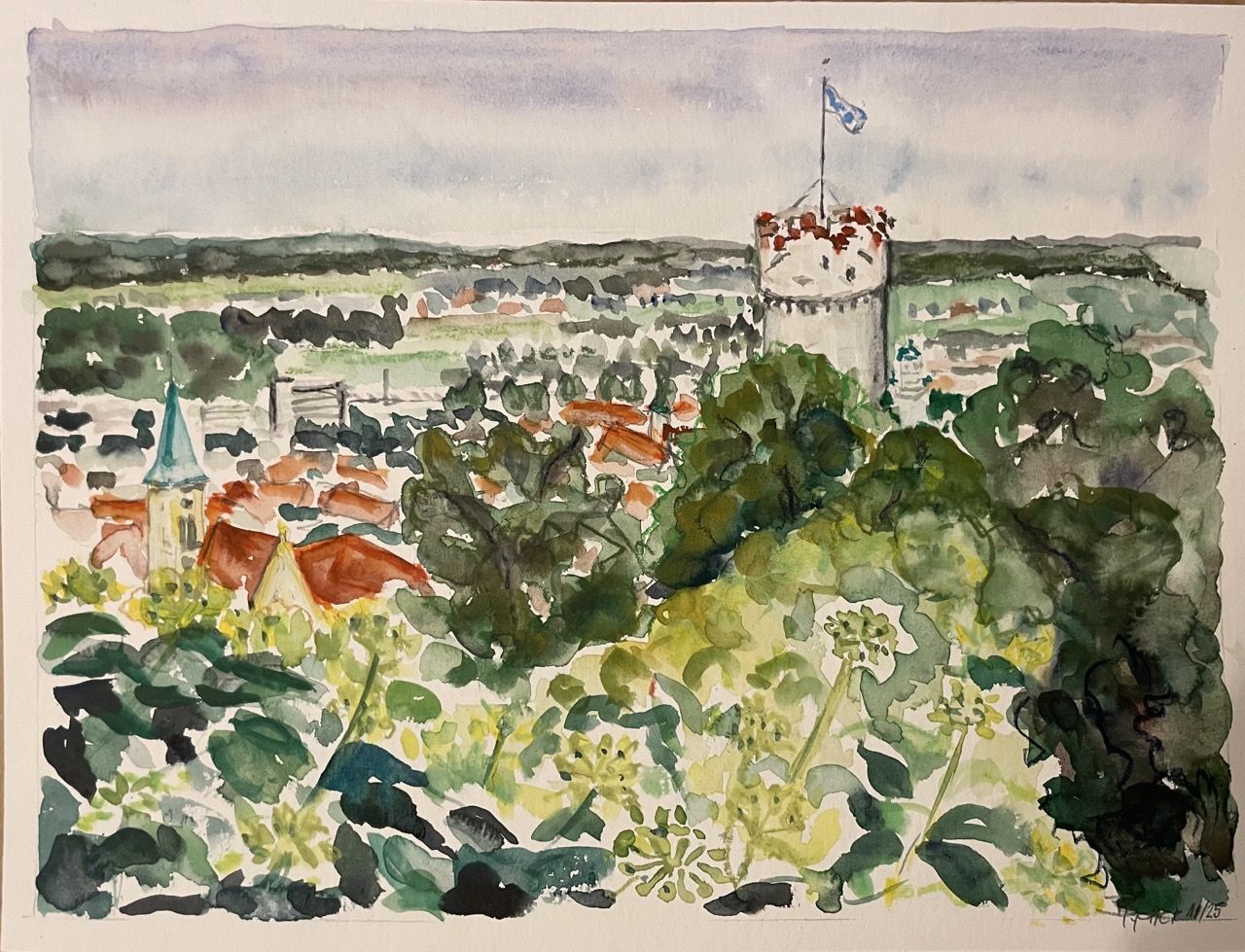 RV vom Philosophenweg